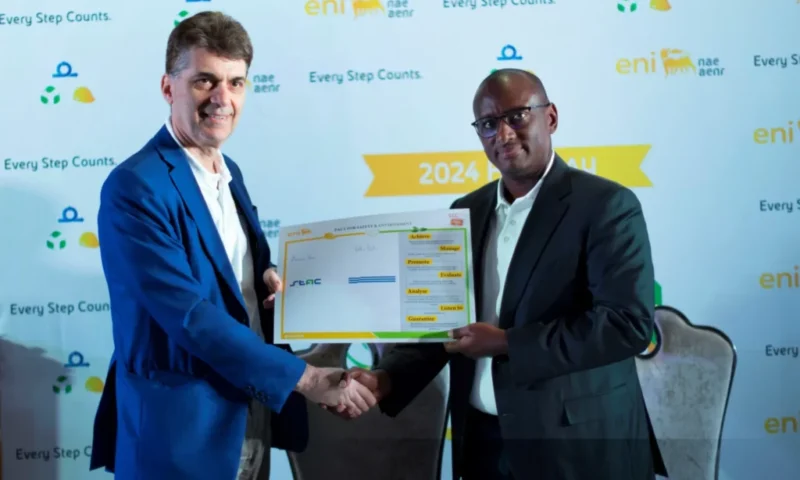 Agip Celebrates Collaboration In ABO Deep Offshore Field Operations