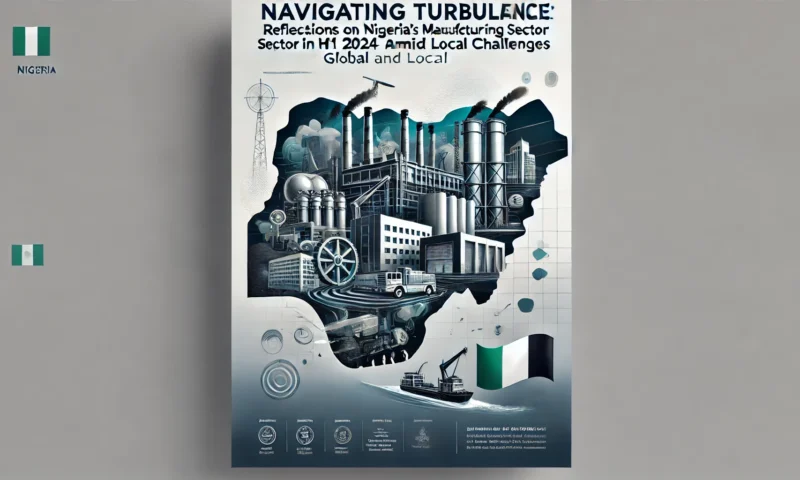 “Navigating Turbulence: Reflections on Nigeria’s Manufacturing Sector in H1 2024 Amid Global and Local Challenges”