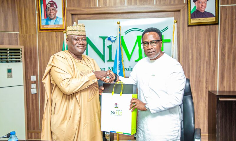 Aviation Ministry’s Dr. Kana Visits NiMet, Pledges Enhanced Support
