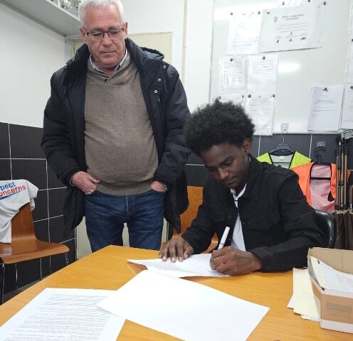 Brito Sporting Club Signs Nigerian-Born Football Prodigy Yaqub Usman-Malah