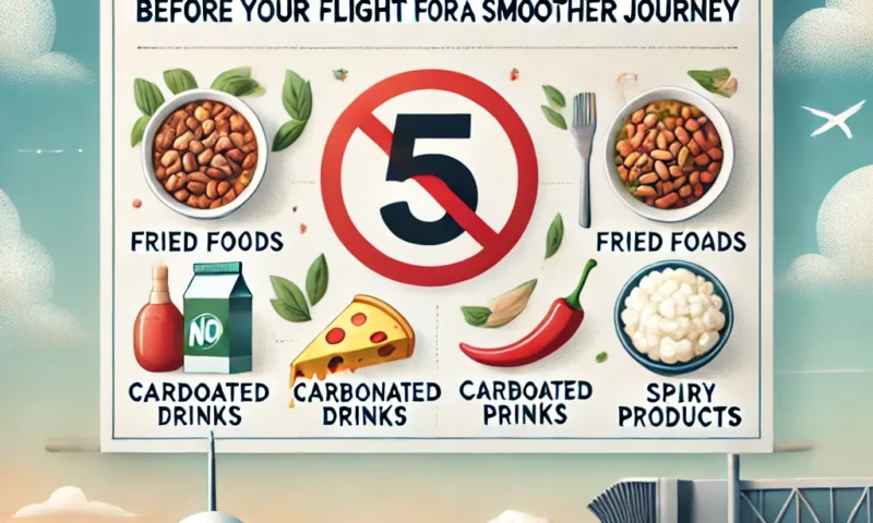 “5 Foods to Avoid Before Your Flight for a Smoother Journey”