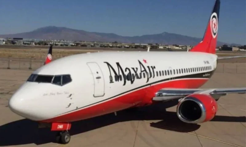Max Air plane crash-lands, tyre bursts upon landing in Kano