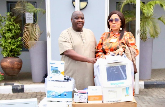 SAHCO Strengthens NDLEA’s Fight Against Drug Trafficking with Medical Equipment Donation