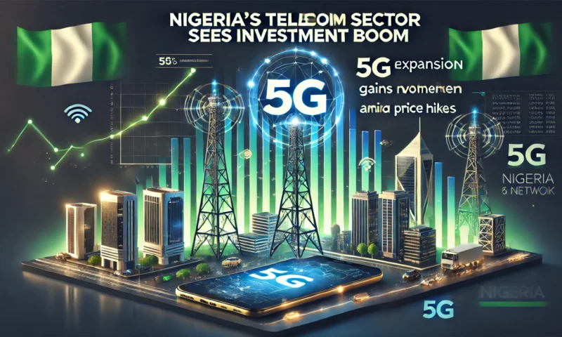 Nigeria’s Telecom Sector Sees Investment Boom as 5G Expansion Gains Momentum Amid Price Hikes