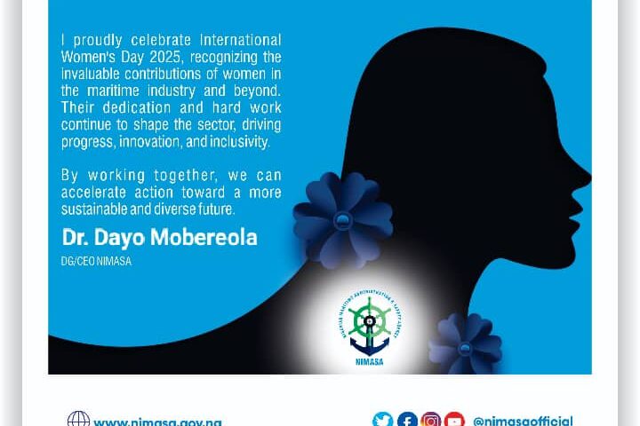 NIMASA DG Salutes Women’s Impact on Maritime Industry, Calls for Greater Inclusivity on International Women’s Day