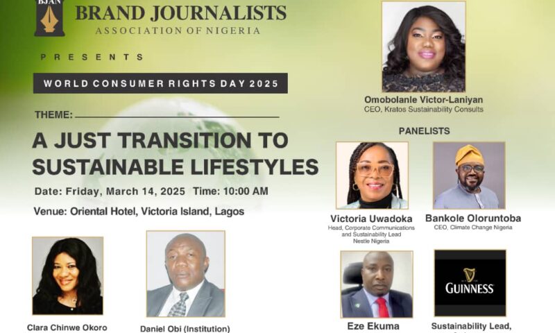 BJAN World Consumer Day: Experts to Discuss Sustainable Lifestyles on March 14