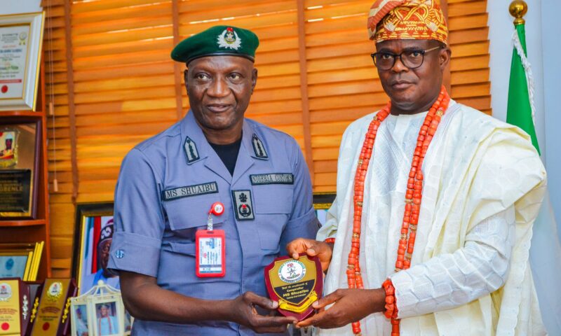 Ogun 1 Customs Comptroller Strengthens Ties with Traditional Rulers, Security Agencies to Combat Smuggling