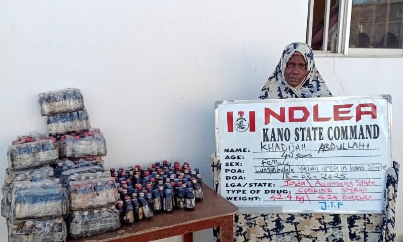 NDLEA Intercepts Indian Woman with 72 Parcels of Heroin Disguised as Chocolate at Kano Airport, Seizes Tramadol in Gas Cylinder, Cocaine, and Skunk in Nationwide Raids