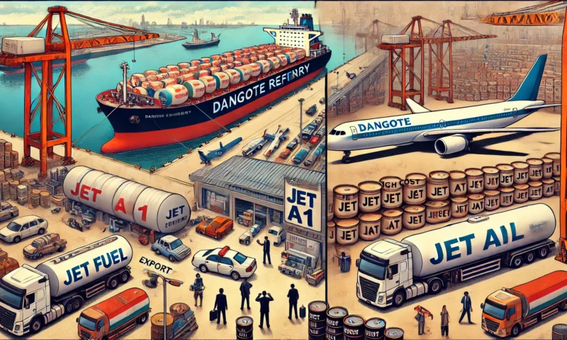 Dangote Refinery Exports 2 Million Barrels of Jet A1 to U.S. While Nigerian Airlines Struggle with High Costs