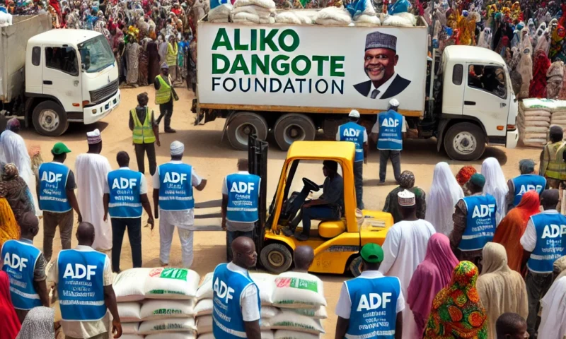 Dangote Foundation Expands N16 Billion Food Relief Programme to 10 States, Targeting Over 1 Million Nigerians