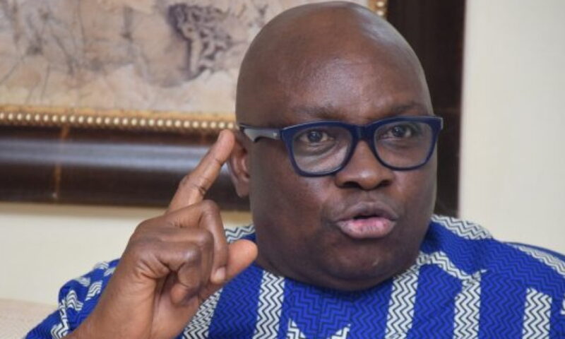 PDP needs miracle, Southerner won’t be president after Tinubu – Fayose