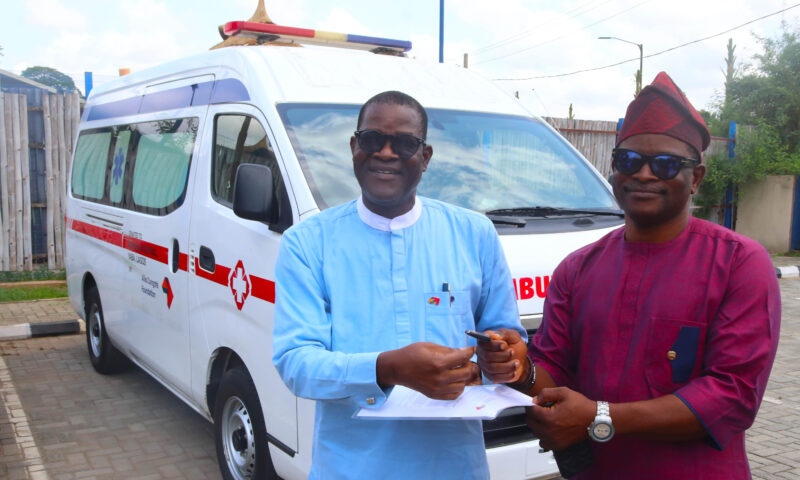 After a Decade of Hope, Mainland Hospital Receives Lifesaving Ambulance from Aliko Dangote Foundation