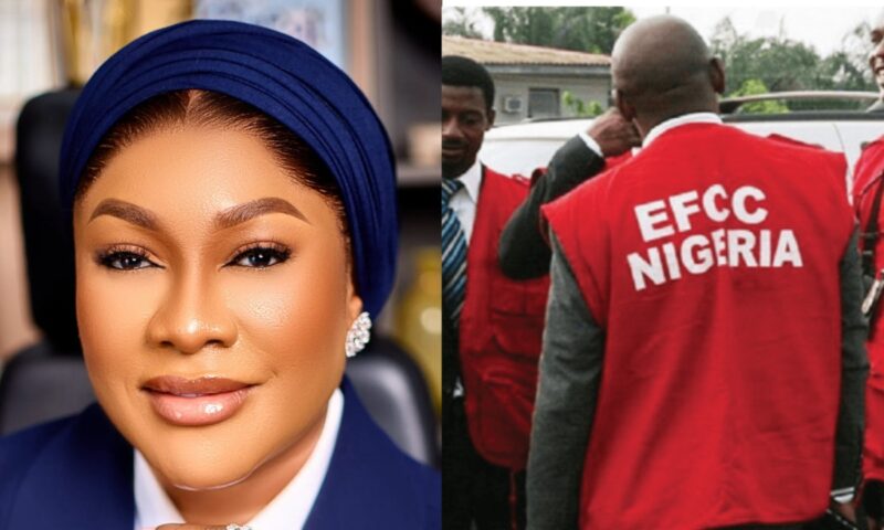 BREAKING: EFCC arrests Aisha Achimugu at Abuja Airport