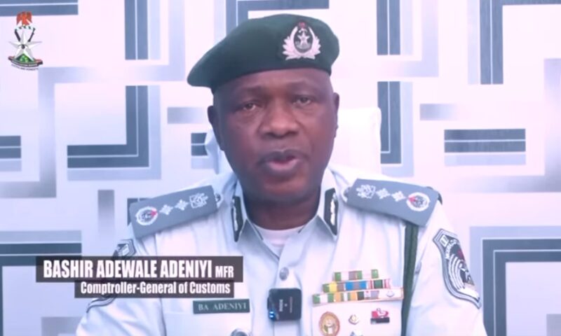 Nigeria Customs Service Collects ₦1.75 Trillion in Q1 2025, Processes Over 8,000 Export Shipments