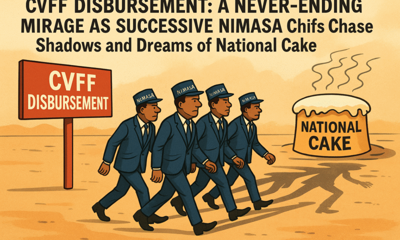 CVFF Disbursement: A Never-Ending Mirage as Successive NIMASA Chiefs Chase Shadows and Dreams of National Cake