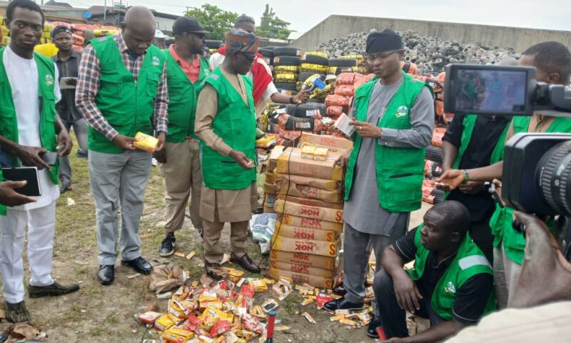 SON Reaffirms Commitment to Public Safety, Destroys Substandard Products Worth Billions in Lagos