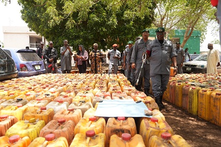 Customs Seizes 49, 000 Litres Of Petrol In A Fresh Crackdown 