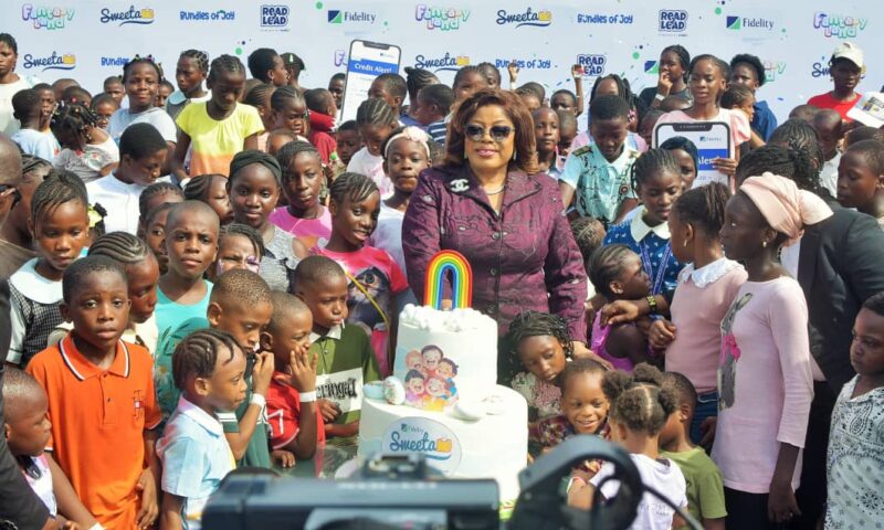 Fidelity Bank CEO Celebrates Children’s Day with SWEETA Kids in Lagos