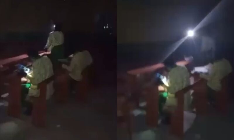 Outrage as WASSCE candidates sit for exams under torchlight at 11pm in Benue