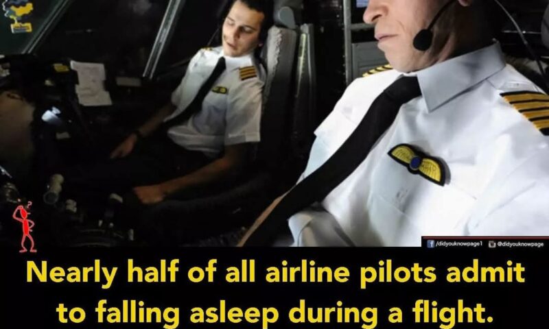 Mid-Air Fatigue: Nearly Half of Airline Pilots Admit to Falling Asleep During Flights