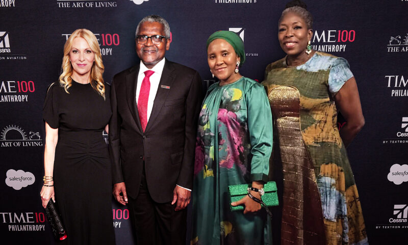 Dangote Vows Bigger Impact, Named Among TIME100 Philanthropy Titans