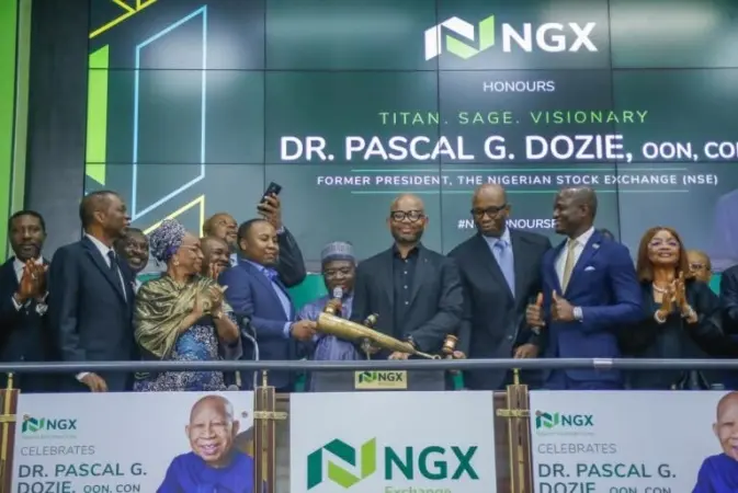 NGX Group, Market Stakeholders Honour Dr. Pascal Dozie’s Enduring Impact