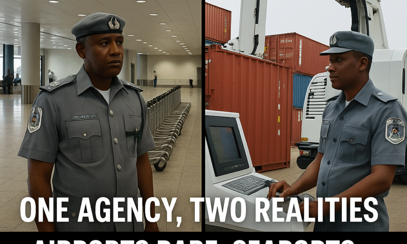 One Agency, Two Realities: Airports Bare, Seaports Fully Equipped Under Nigeria Customs