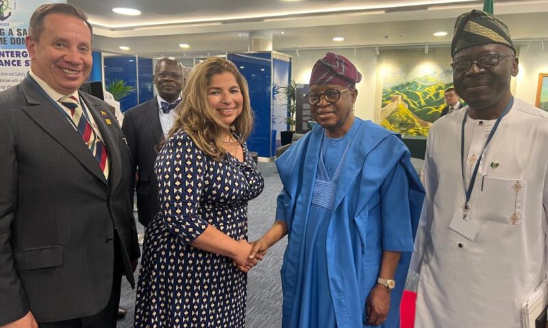 Oyetola Starts IMO Election Drive in London