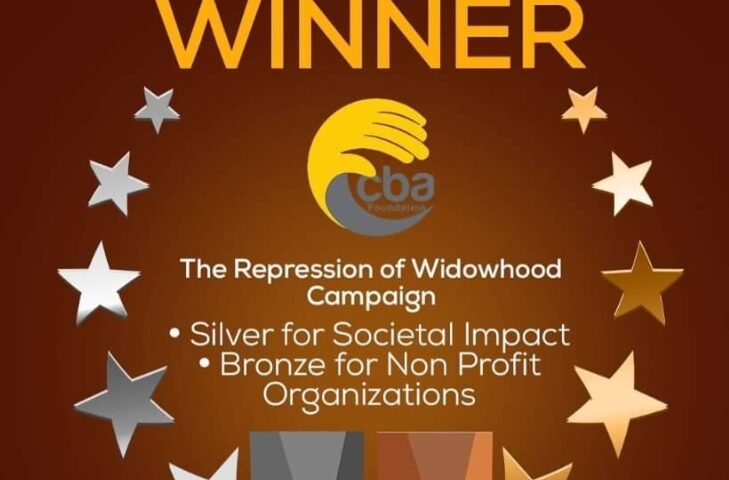 CBA Foundation’s Campaign Against Widowhood Repression Clinches Two Awards at 2025 Pitcher Awards