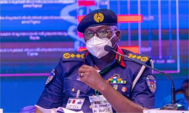 NSCDC Commandant General orders immediate withdrawal of petition against police from Senate
