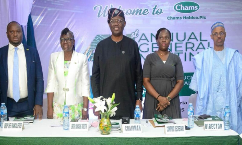 Chams records 42% revenue growth