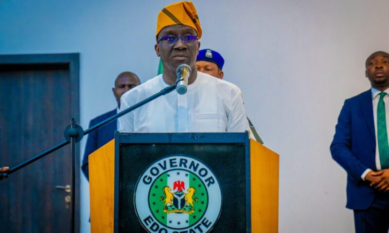 Don’t visit Edo without clearance, Okpebholo warns Obi