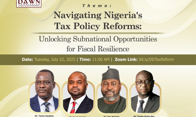 DAWN Commission Rallies States for People-First Tax Reform