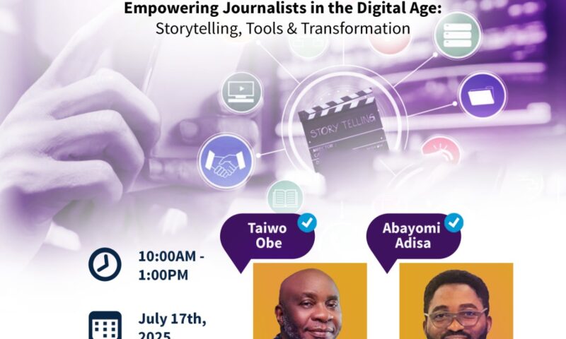 Pre-Seminar press release for the 2025 Annual media capacity building workshop