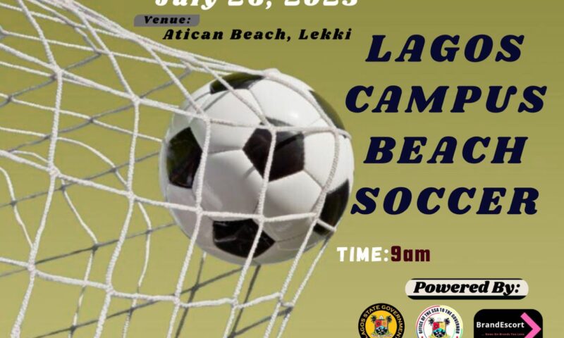 Lagos Campus Beach Soccer Tournament Kicks Off Today at Atican Beach