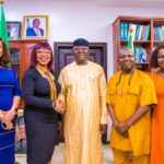 Visit to the Minister