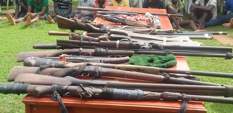 13,000 illicit weapons destroyed in four years – FG