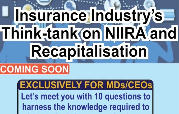 Think-Tank on NIIRA and Insurance Recapitalisation Launched to Drive Sector Growth