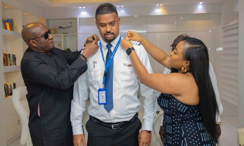 Air Peace Promotes Emmanuel Osuku to Captain, Reinforces Commitment to Nurturing Nigerian Aviators