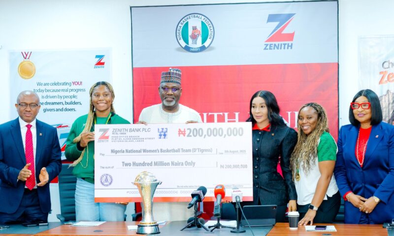 Zenith Bank receives D’Tigress in Abuja, dolls out N200m to African Champions