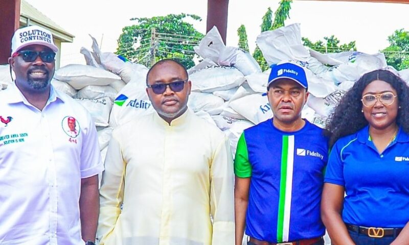 Fidelity Bank Expands Food Bank to Anambra, Reaches 2,000 Residents with Essential Supplies