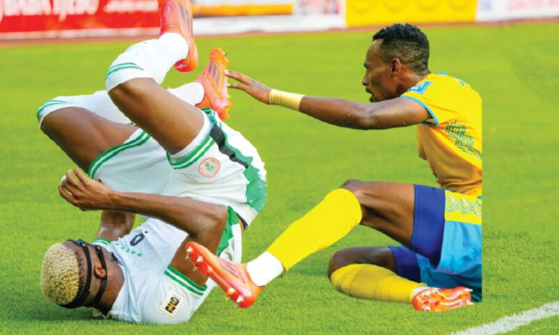 Osimhen begins ankle sprain treatment