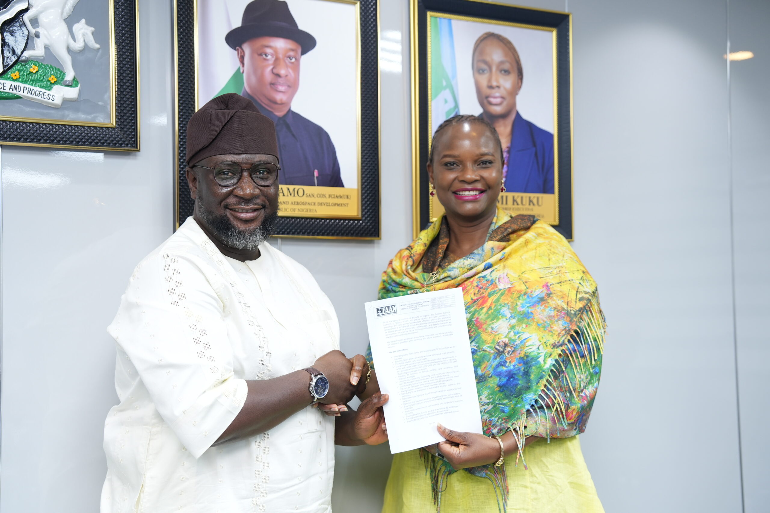 FAAN Launches Integrated ISO Policy to Elevate Quality, Safety, and Sustainability in Nigeria’s Airports