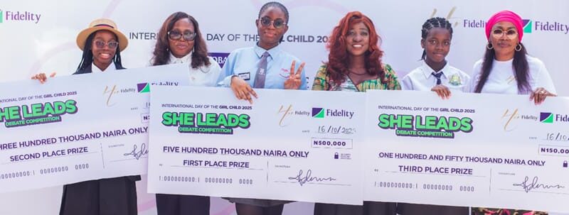 Fidelity Bank Celebrates International Day Of The Girl Child with Debate Showcase