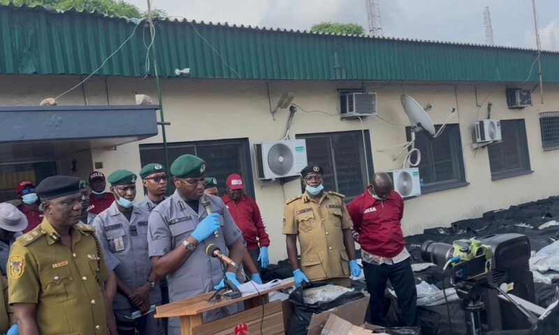 Tin Can Customs Seizes ₦5.3bn Drugs Hidden in Imported Cars, Hands Over to NDLEA