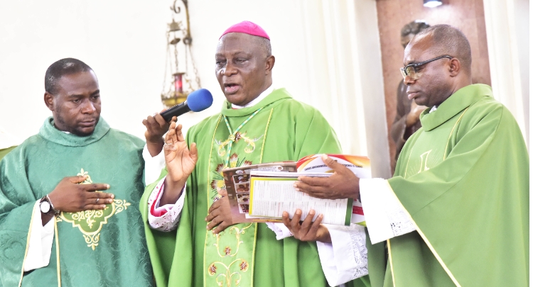 Archbishop Martins Urges Leaders to Govern, Not Politick — Commissions New Catechists into LAGC