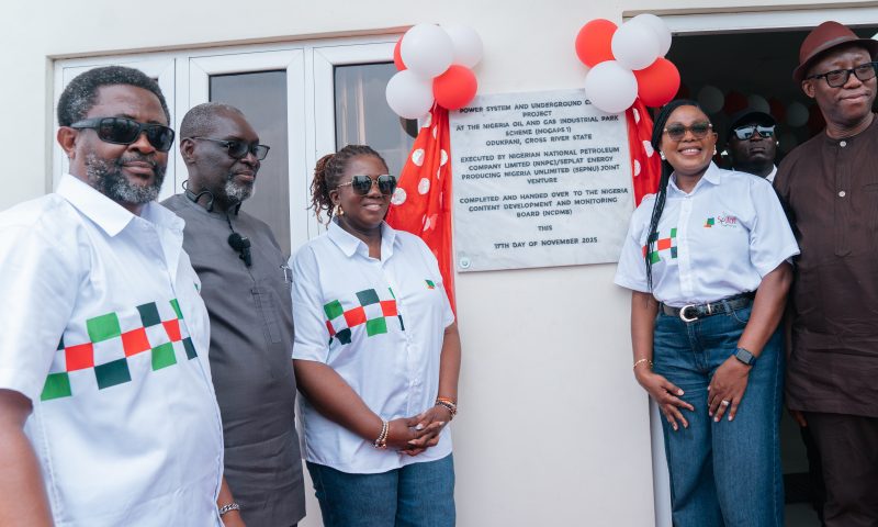 NNPC/Seplat JV Commissions, Hands Over Power System/Underground Cabling Project to NCDMB