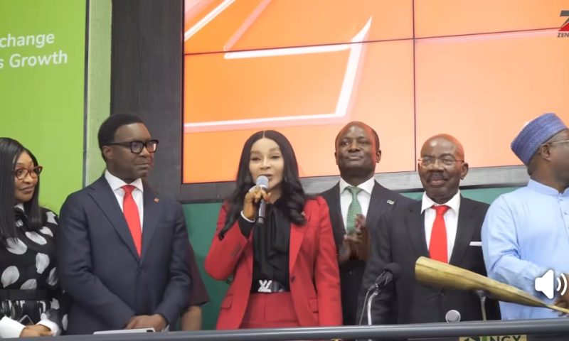 Umeoji Rings NGX Gong, Declares Zenith’s Record Profits and Bold 2025 Dividend