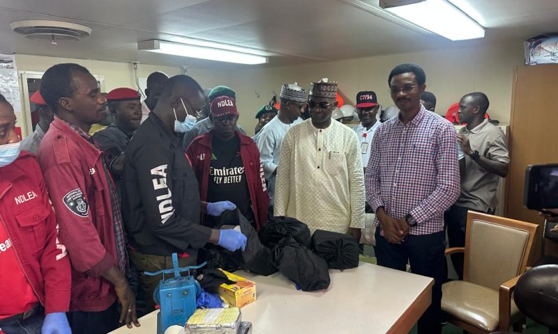 Apapa Customs Intercepts 25.5kg Cocaine From Brazilian Ship, MV San Anthonio,Hands Over Drug, Detained Ship to NDLEA