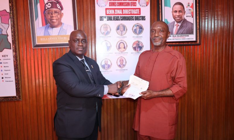 EFCC recovers N64.8m,  hands over to businessman